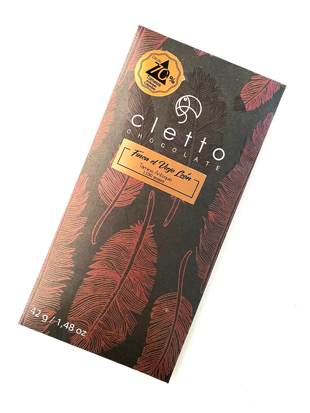 Tableta 70% cacao Támesis 42g