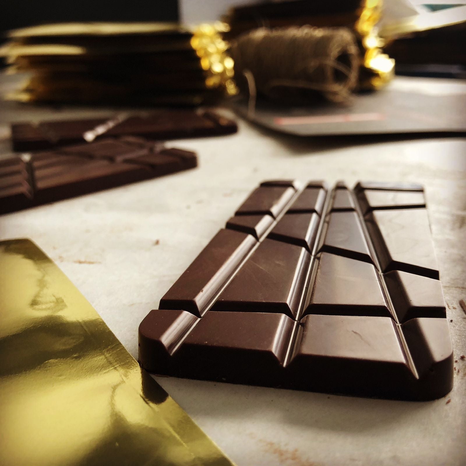 Tableta 55% cacao con leche Támesis 42g